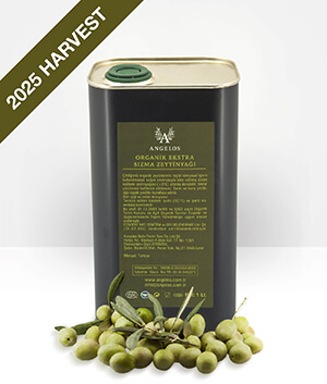 2025 Harvest! Organic Extra Extra Virgin Olive Oil (1 Lt.)